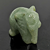 Natural Multi Color Jade 65.83 Ct. Elephant Carving Shape 16 x 30 Mm Gemstone