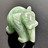 Natural Multi Color Jade 62.30 Ct. Elephant Carving Shape 17 x 29 Mm Gemstone