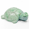 Natural Multi Color Jade 230.11 Ct. Turtle Carving Shape 55 x 38 Mm Gemstone