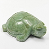 Natural Multi Color Jade 242.50 Ct. Turtle Carving Shape 38 x 55 Mm Gemstone