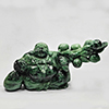 Natural Multi Color Genuine Jade 6700 Ct. Very Rich Happy Buddha Carving Gemstone from Thailand