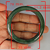 Natural Genuine Mutil Color Jade 280.71 Ct. Bangle Round Diameter 70 x 55 Mm Gemstone from Thailand Natural Genuine Mutil Color Jade 280.71 Ct. Bangle Round Diameter 70 x 55 Mm Gemstone from Thailand