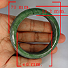 Natural Genuine Mutil Color Jade 373.95 Ct. Bangle Round Diameter 70 x 60 Mm Gemstone from Thailand Natural Genuine Mutil Color Jade 373.95 Ct. Bangle Round Diameter 70 x 60 Mm Gemstone from Thailand