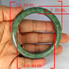 Natural Genuine Mutil Color Jade 368.21 Ct. Bangle Round Diameter 75 x 60 Mm Gemstone from Thailand Natural Genuine Mutil Color Jade 368.21 Ct. Bangle Round Diameter 75 x 60 Mm Gemstone from Thailand