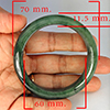 Natural Genuine Mutil Color Jade 265.69 Ct. Bangle Round Diameter 70 x 60 Mm Gemstone from Thailand Natural Genuine Mutil Color Jade 265.69 Ct. Bangle Round Diameter 70 x 60 Mm Gemstone from Thailand
