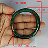 Natural Genuine Mutil Color Jade 272.16 Ct. Bangle Round Diameter 70 x 55 Mm Gemstone from Thailand Natural Genuine Mutil Color Jade 272.16 Ct. Bangle Round Diameter 70 x 55 Mm Gemstone from Thailand