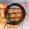 Natural Genuine Mutil Color Jade 337.87 Ct. Bangle Round Diameter 75 x 60 Mm Gemstone from Thailand Natural Genuine Mutil Color Jade 337.87 Ct. Bangle Round Diameter 75 x 60 Mm Gemstone from Thailand