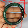 Natural Genuine Mutil Color Jade 301.02 Ct. Bangle Round Diameter 70 x 55 Mm Gemstone from Thailand Natural Genuine Mutil Color Jade 301.02 Ct. Bangle Round Diameter 70 x 55 Mm Gemstone from Thailand