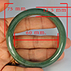 Natural Genuine Mutil Color Jade 300.75 Ct. Bangle Round Diameter 75 x 60 Mm Gemstone from Thailand Natural Genuine Mutil Color Jade 300.75 Ct. Bangle Round Diameter 75 x 60 Mm Gemstone from Thailand