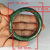 Natural Genuine Mutil Color Jade 360.86 Ct. Bangle Round Diameter 70 x 60 Mm Gemstone from Thailand Natural Genuine Mutil Color Jade 360.86 Ct. Bangle Round Diameter 70 x 60 Mm Gemstone from Thailand