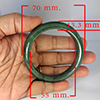 Natural Genuine Mutil Color Jade 286.70 Ct. Bangle Round Diameter 70 x 55 Mm Gemstone from Thailand Natural Genuine Mutil Color Jade 286.70 Ct. Bangle Round Diameter 70 x 55 Mm Gemstone from Thailand