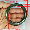 Natural Genuine Mutil Color Jade 365.25 Ct. Bangle Round Diameter 80 x 65 Mm Gemstone from Thailand Natural Genuine Mutil Color Jade 365.25 Ct. Bangle Round Diameter 80 x 65 Mm Gemstone from Thailand