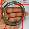 Natural Genuine Mulit Color Jade 482.96 Ct. Bangle Round Shape 75 x 65 Mm Gemstone
