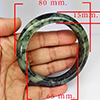 Natural Genuine Mulit Color Jade 424.55 Ct. Bangle Round Shape 80 x 65 Mm Gemstone