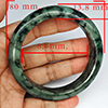 Natural Genuine Mulit Color Jade 393.82 Ct. Bangle Round Shape 80 x 65 Mm Gemstone