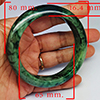 Natural Genuine Mulit Color Jade 491.03 Ct. Bangle Round Shape 80 x 65 Mm Gemstone