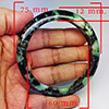 Natural Genuine Mulit Color Jade 304.99 Ct. Bangle Round Shape 75 x 65 Mm Gemstone