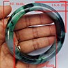 Natural Genuine Mulit Color Jade 525.00 Ct. Bangle Round Shape 80 x 65 Mm Gemstone