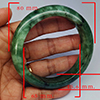 Natural Genuine Mulit Color Jade 438.25 Ct. Bangle Round Shape 80 x 65 Mm Gemstone