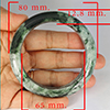 Natural Genuine Mutil Color Jade 396.12 Ct. Bangle Round Diameter 80 x 65 Mm Gemstone from Thailand Natural Genuine Mutil Color Jade 396.12 Ct. Bangle Round Diameter 80 x 65 Mm Gemstone from Thailand