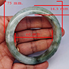 Natural Genuine Mulit Color Jade 362.27 Ct. Bangle Round Shape 75 x 60 Mm Gemstone