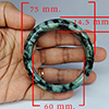 Natural Genuine Mutil Color Jade 350.40 Ct. Bangle Round Diameter 75 x 60 Mm Gemstone from Thailand Natural Genuine Mutil Color Jade 350.40 Ct. Bangle Round Diameter 75 x 60 Mm Gemstone from Thailand