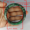 Natural Genuine Mutil Color Jade 486.58 Ct. Bangle Round Diameter 80 x 65 Mm Gemstone from Thailand Natural Genuine Mutil Color Jade 486.58 Ct. Bangle Round Diameter 80 x 65 Mm Gemstone from Thailand