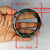Natural Genuine Mutil Color Jade 405.76 Ct. Bangle Round Diameter 80 x 65 Mm Gemstone from Thailand Natural Genuine Mutil Color Jade 405.76 Ct. Bangle Round Diameter 80 x 65 Mm Gemstone from Thailand