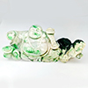 Natural Multi Color Genuine Jade 5525 Ct. Very Rich Happy Buddha Carving Gemstone From Thailand