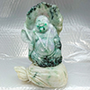 Natural Multi Color Genuine Jade 10375 Ct. Very Rich Happy Buddha Carving Gemstone from Thailand