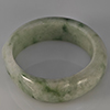 Natural Genuine Mutil-Color Green Jade 19.80 Ct. Round Cabochon Ring Size 9.5 Gemstone from Thailand