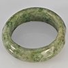 Natural Genuine Mutil-Color Green Jade 23.75 Ct. Round Cabochon Ring Size 9.5 Gemstone from Thailand