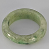 Natural Genuine Mutil-Color Green Jade 24.85 Ct. Round Cabochon Ring Size 9 Gemstone from Thailand