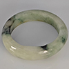 Natural Genuine Mutil-Color Green Jade 19.95 Ct. Round Cabochon Ring Size 10 Gemstone from Thailand