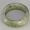 Natural Genuine Mutil-Color Green Jade 26.50 Ct. Round Cabochon Ring Size 9.5 Gemstone from Thailand
