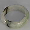 Natural Genuine Mutil-Color Green Jade 24.90 Ct. Round Cabochon Ring Size 9.5 Gemstone from Thailand