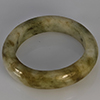 Natural Genuine Mutil-Color Green Jade 18.20 Ct. Round Cabochon Ring Size 9.5 Gemstone from Thailand