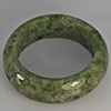 Natural Genuine Mutil-Color Green Jade 25.40 Ct. Round Cabochon Ring Size 9.5 Gemstone from Thailand