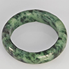 Natural Genuine Mutil-Color Green Jade 20.35 Ct. Round Cabochon Ring Size10.5 Gemstone from Thailand