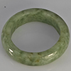 Natural Genuine Mutil-Color Green Jade 22.00 Ct. Round Cabochon Ring Size 9.5 Gemstone from Thailand
