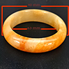 Natural Multi Color  Jade 416.00 Ct. Round Bangle Gemstone From Thailand