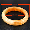 Natural Multi Color  Jade 312.80 Ct. Round Bangle Gemstone From Thailand