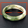 Natural Multi Color Green Jade 291.15 Ct. Round Bangle Gemstone From Thailand