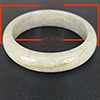 Natural Multi Color Green Jade 318.05 Ct. Round Bangle Gemstone From Thailand