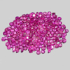 Purplish Pink Ruby 1 Ct. / $60.00 Round Diamond Cut 1.7 Mm. Natural Gemstones