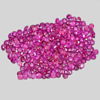 Purplish Pink Ruby 1 Ct. / $ 55.00 Round Diamond Cut 1.9 Mm. Natural Gems Heated