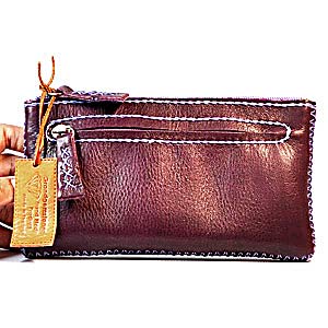 Authentic Leather Wallet Purse Hanmade High Quality