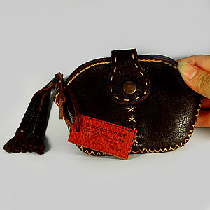 52.70 Grams Authentic Leather Purse Wallet Handmade High Quality